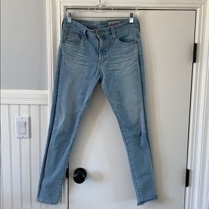 AG farrah high rise skinny ankle jeans